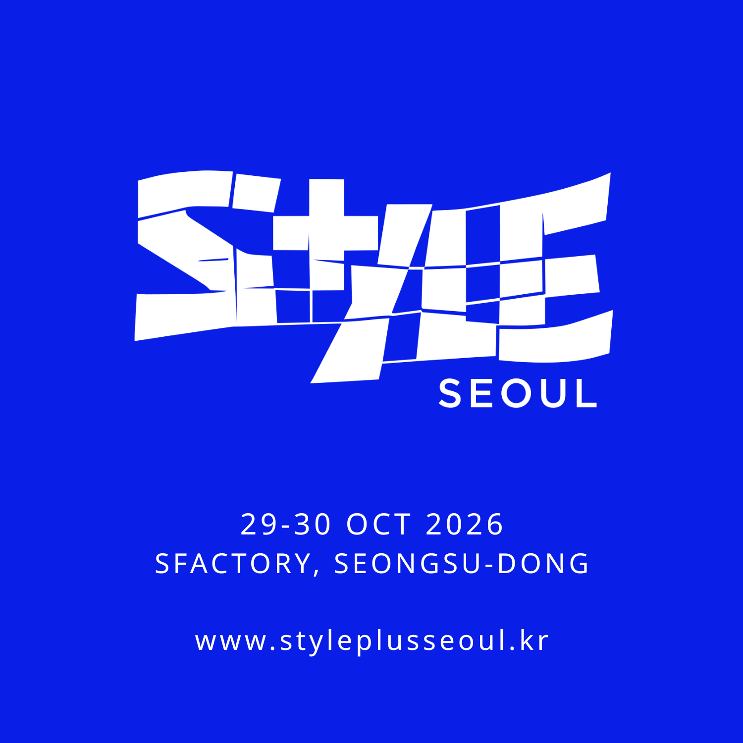 S+YLE SEOUL  i prossimi  29 - 30 OTT 2026